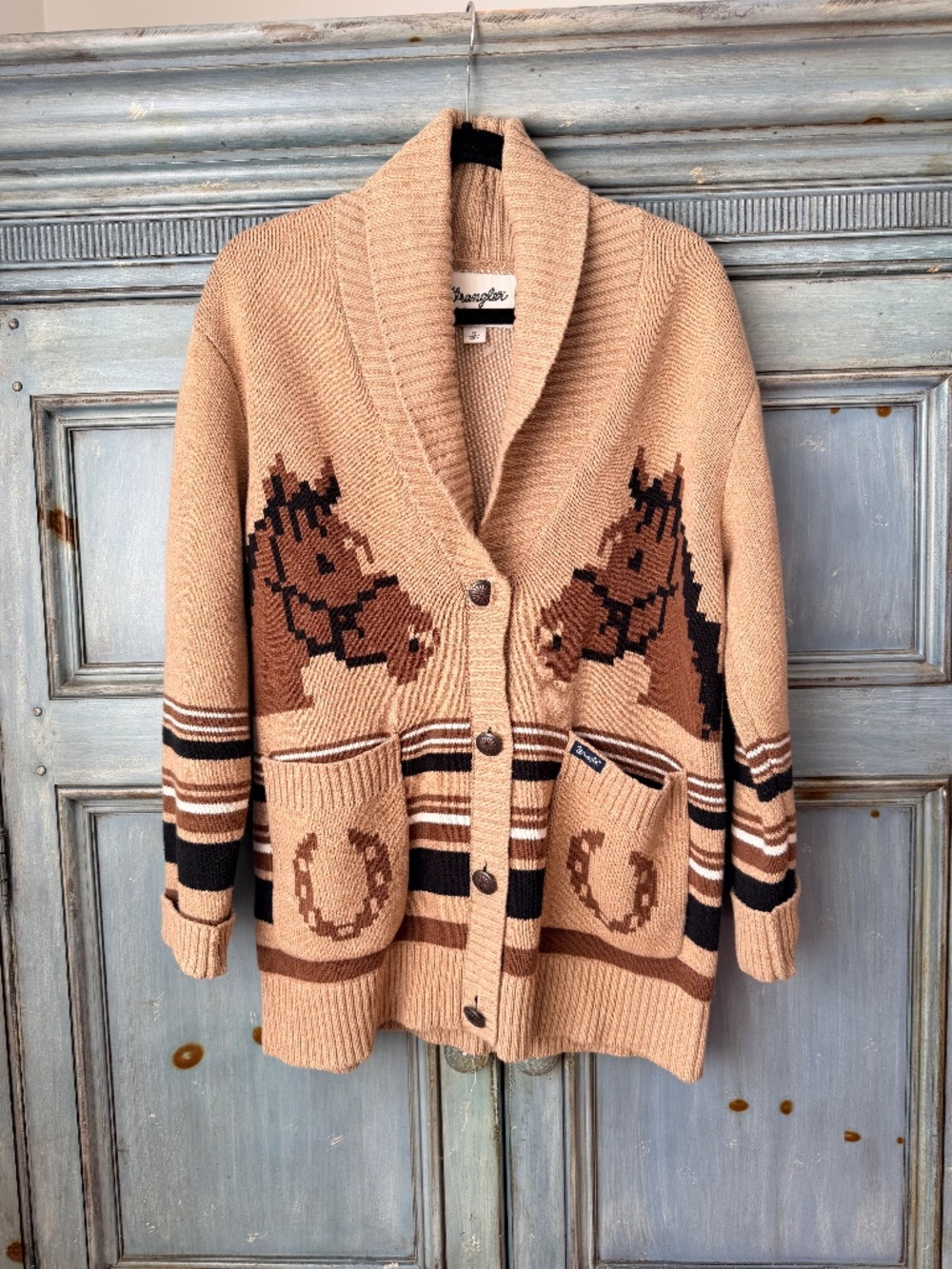 Wrangler Retro Montana Cardigan Size M - Picture 5 of 10